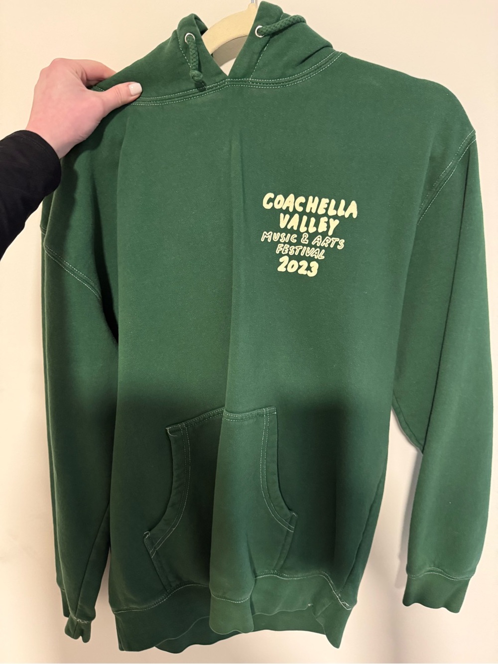 Coachella Valley 2023 Dark Green Pullover Hoodie